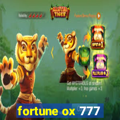 fortune ox 777